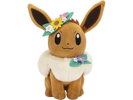 JAZWARES Evoli Frühling Plüsch (20cm)