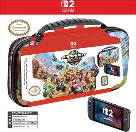 bigben Switch 2 Travel Case Mario Kart NS212MKW
