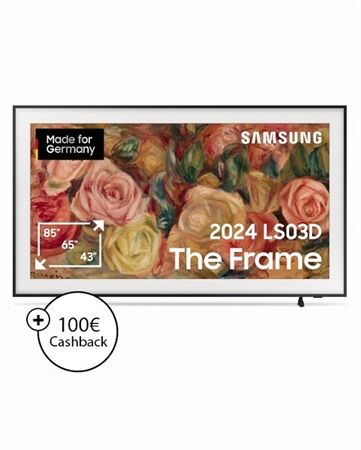 Samsung GQ65LS03DAU The Frame 2024 abzgl. 100€ Cashback