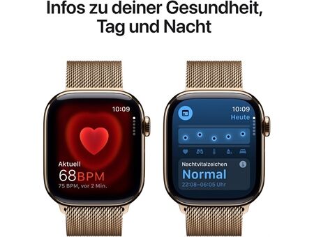 Apple Watch Series 10 (42mm) GPS+4G Titan Milanaise Armb