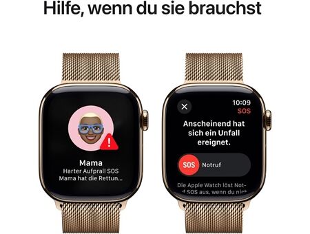 Apple Watch Series 10 (42mm) GPS+4G Titan Milanaise Armb