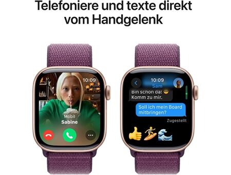 Apple Watch Series 10 (42mm) GPS Aluminium mit Sport Loo