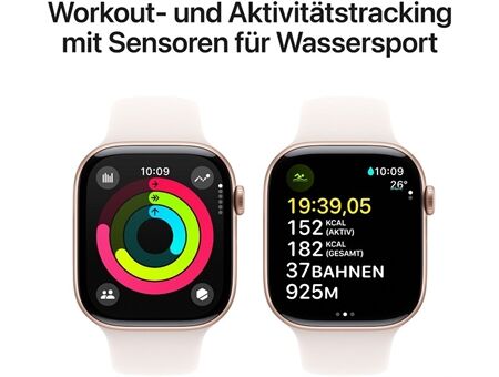 Apple Watch Series 10 (46mm) GPS Alu mit Sportarm M/L