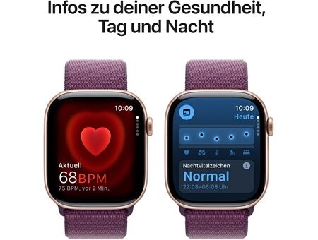 Apple Watch Series 10 (46mm) GPS Aluminium mit Sport Loo