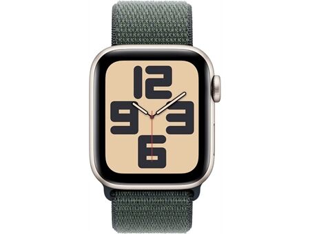 Apple Watch SE (40mm) 2024 GPS Alu mit Sport Loop