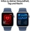 Apple Watch SE (44mm) 2024 GPS Alu mit Sportarmband M/L
