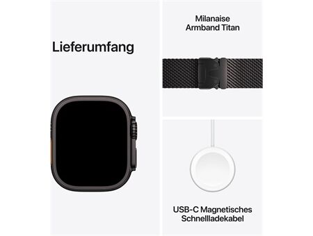 Apple Watch Ultra 2 (49mm) GPS+4G Titan Milanaise (L)