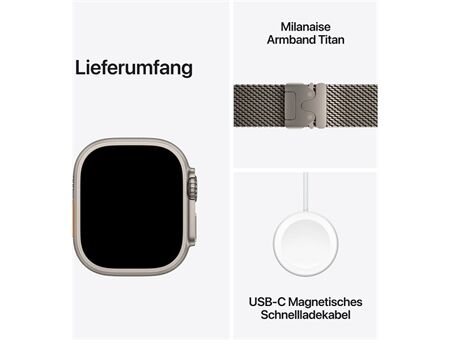 Apple Watch Ultra 2 (49mm) GPS+4G Titan Milanaise (L)