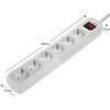 Hama 30384 6fach Stecker mit Schalter
