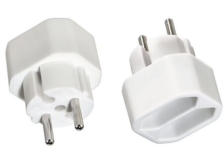 Hama Steckdosenadapter 2-fach Doppelpack
