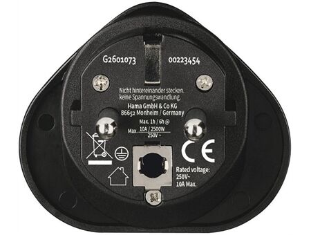 Hama Reiseadapter (Welt>Europa)