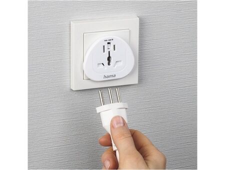 Hama Reiseadapter (Welt>Europa)