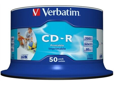 Verbatim 43438 CD-R AZO SURFACE 52X