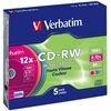 Verbatim CD-RW 700MB 5er Pack Colour
