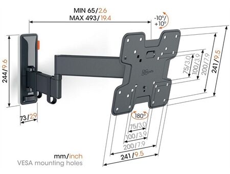 Vogels TVM 3245 Full-Motion+ (19-43")