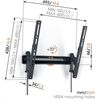 Vogels TVM 3415 ClickLoc Tilt (32-65")