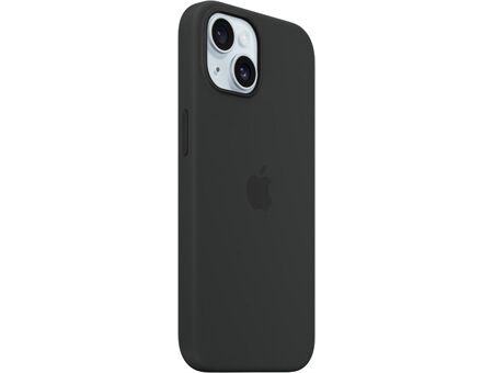 Apple Silikon Case mit MagSafe für iPhone 15