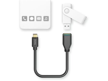 Hama USB-Adapterkabel (0,15m)