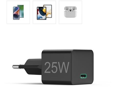 Hama Mini-Schnellladegerät USB-C (25W)