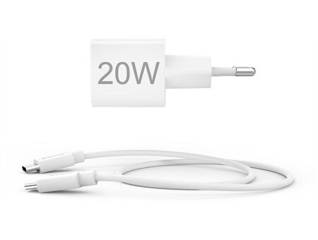 Hama Schnellladegerät (20W) mit Ladekabel (1m)