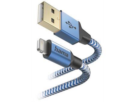Hama Reflective USB > Lightning (1,5m)