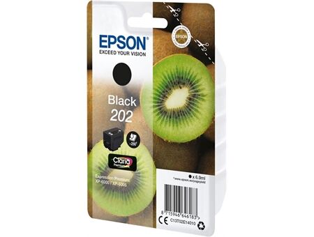Epson Singlepack black 202 kiwi Clara Premium Ink