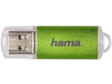 Hama FlashPen Laeta, USB 2.0, 64 GB, 10MB/s, Grün