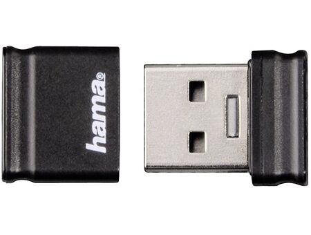 Hama FlashPen Smartly, USB 2.0, 16 GB, 10MB/s, Schwarz