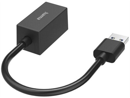 Hama USB-A auf RJ45/LAN-Adapter