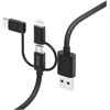 Hama 3in1 Ladekabel (1,5m)