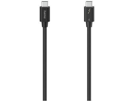 Hama Thunderbolt-4-Kabel USB-C (0,8m)