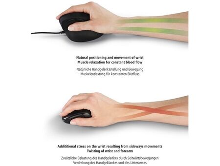 Hama Vertikale Ergonomische Maus