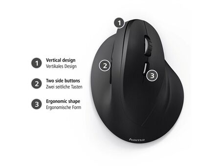 Hama Vertikale Ergonomische Maus