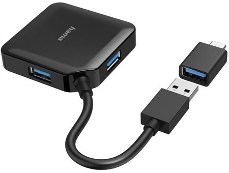 Hama USB-3.2 Gen1 Hub 4 Ports