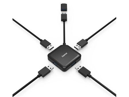 Hama USB-3.2 Gen1 Hub 4 Ports
