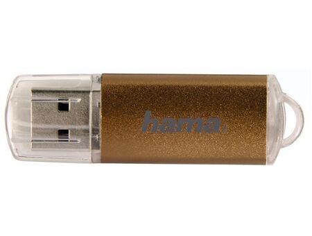 Hama FlashPen Laeta, USB 2.0, 32 GB, 10MB/s, Braun