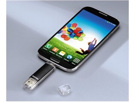 Hama 123998 USB Stick 3.0 16GB BK