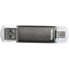 Hama FlashPen Laeta Twin, USB 2.0, 32GB, 10MB/s, Grau