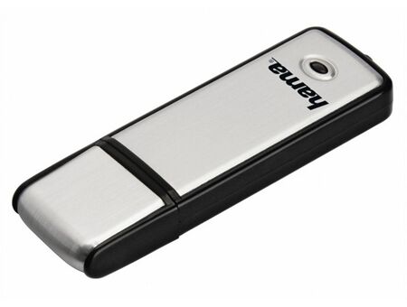 Hama FlashPen Fancy, USB 2.0, 16 GB, 6MB/s, Schwarz/Sil