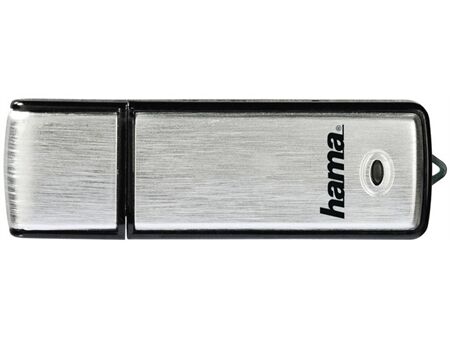 Hama FlashPen Fancy, USB 2.0, 16 GB, 6MB/s, Schwarz/Sil
