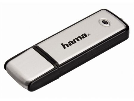 Hama FlashPen Fancy, USB 2.0, 16 GB, 6MB/s, Schwarz/Sil