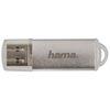 Hama FlashPen Laeta, USB 2.0, 128 GB, 10MB/s, Silber