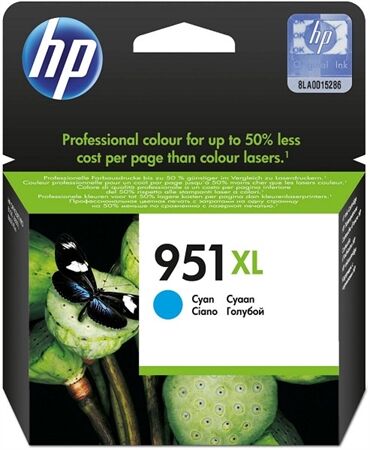 HP 951XL Cyan Officejet Ink Cartridge