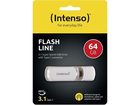 Intenso Flash Line USB 3.1 Type-C (64GB)