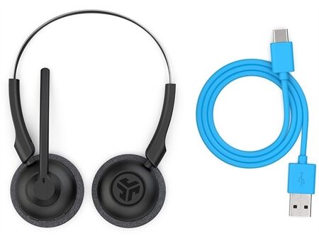 JLAB GO Work Pop Wireless Headphones- Black
