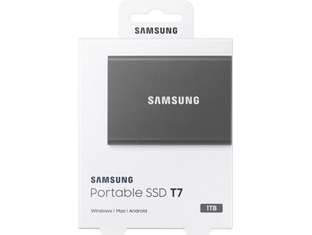 Samsung Portable SSD T7 1TB Titan Grey