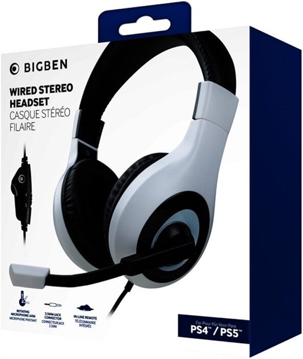 Bigben Headset Ps4 Camouflage Bigben Stereo Gaming-Headset