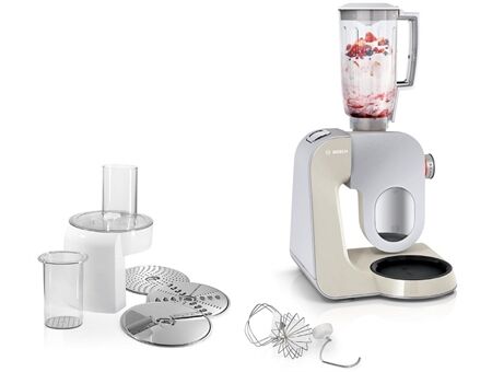 Bosch MUM58L20 mineral Grey/Silber