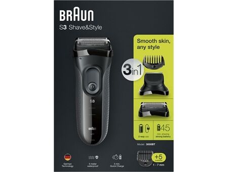 Braun 3000 BT Series 3 3in1