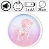 Hama Kinder-Wanduhr Magical Unicorn